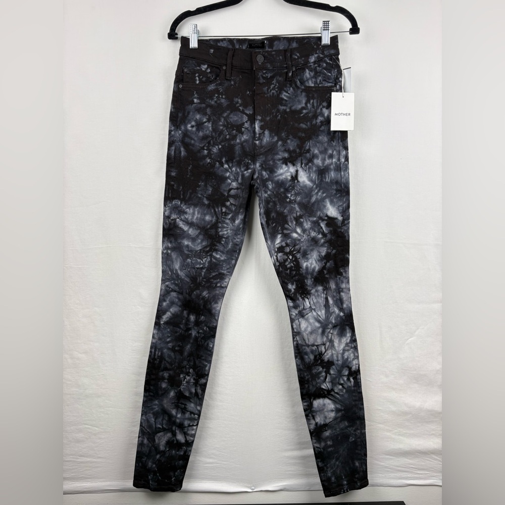 MOTHER Tie-Dye Skinny Jeans